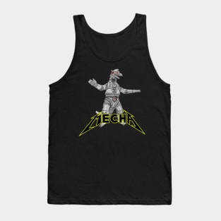 Heavy Metal Mechagodzilla Tank Top